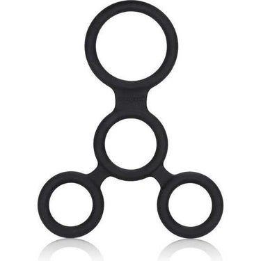 Anello elastico con supporto e stimolazione per orgasmo intenso